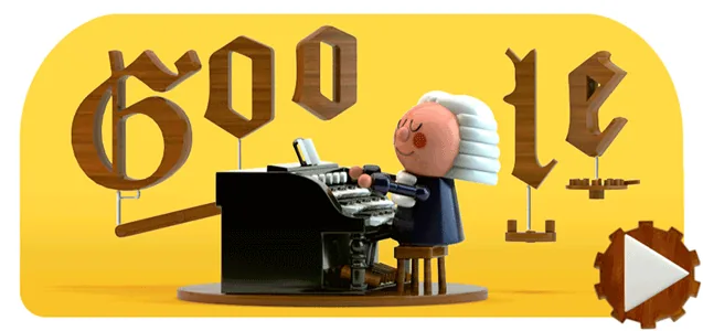 Bach Google Doodle, 2019
