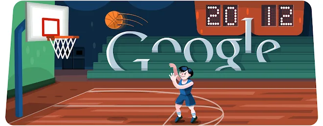 Basketball Google Doodle, 2012