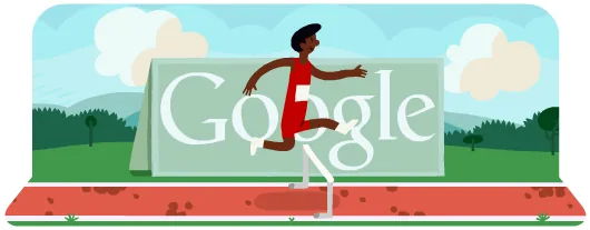 Hurdles Google Doodle, 2012