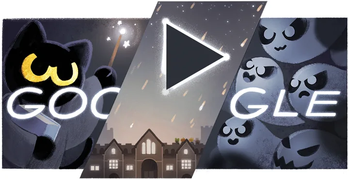 Magic Cat Academy Google Doodle, 2016