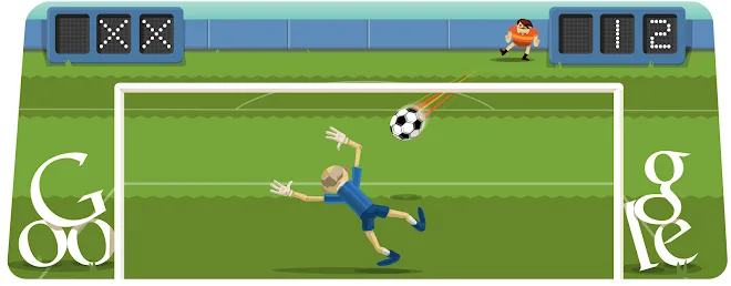 Soccer Google Doodle, 2012